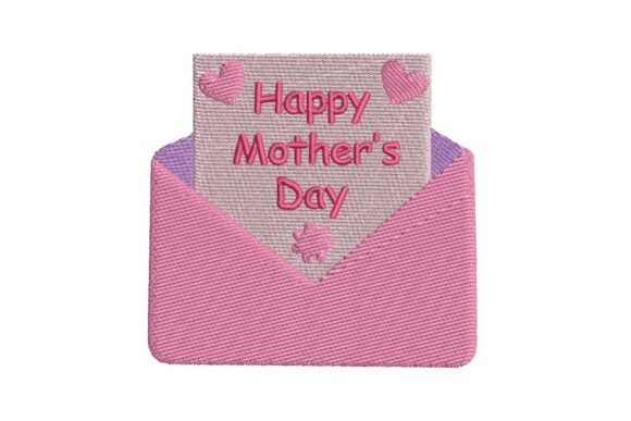 Download Mother’s Day Card Embroidery Design - Embroidery Collection