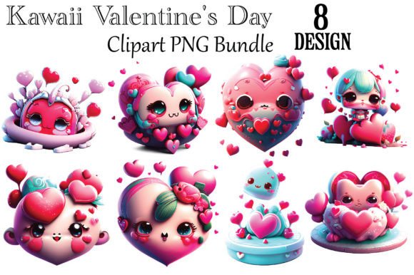 Download Kawaii Valentine's Day Clipart - Kawaii valentine Collection