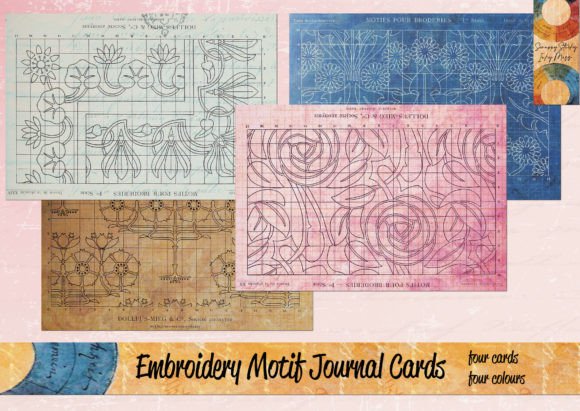 Download French Embroidery Journal Cards (+ Tags) - Embroidery Collection