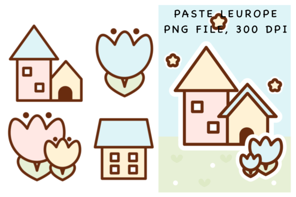 Download Pastel Europe Sticker - Europe Collection