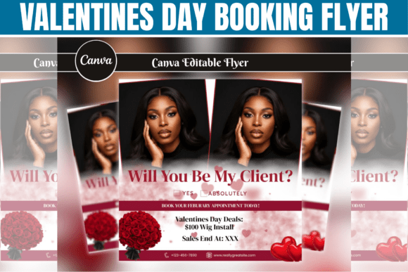 Download February Valentines Day Booking Flyer - February Collection