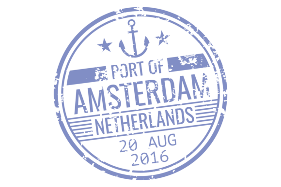 Download Amsterdam Port Control Stamp. Europe Imm - Europe Collection
